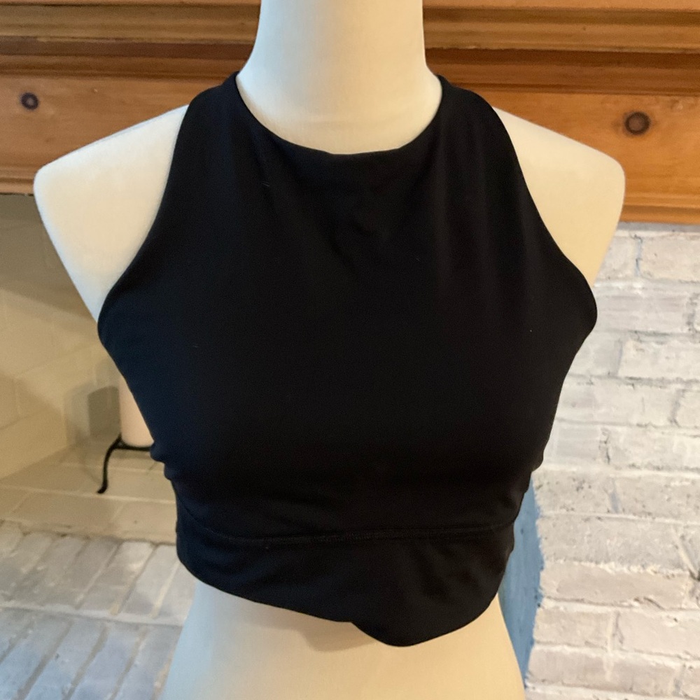 Lululemon Athletica Black High-Neck Bra